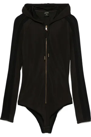 Jean Paul Gaultier 2000s zip-up bodysuit