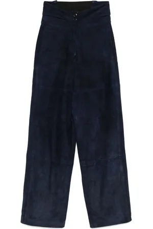 Gianfranco Ferré 1990s suede trousers