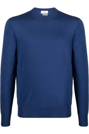 BALLANTYNE Fine-knit crew-neck jumper