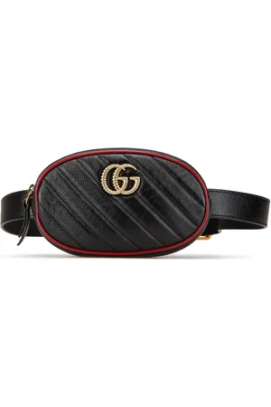 Gucci 2016-2024 GG Marmont Matelasse Torchon Leather belt bag