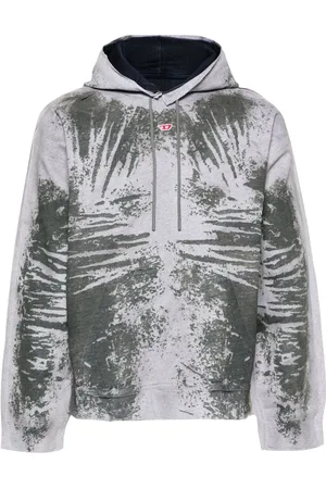 Diesel D-Um-Rib-S peel-off hoodie