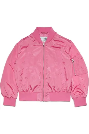 Maison Margiela Glossy lightweight bomber jacket