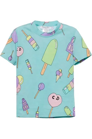 Dior 2002 graphic print short-sleeves T-shirt
