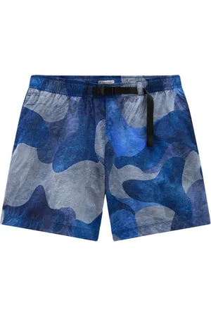 Woolrich Camouflage-print track shorts