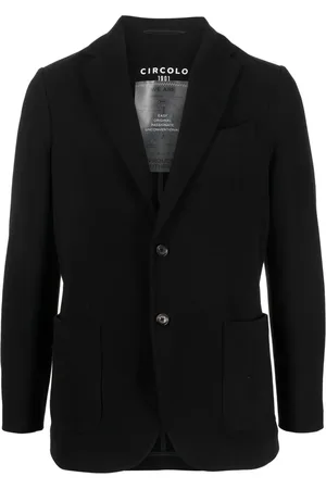 Circolo Single-breasted jersey blazer