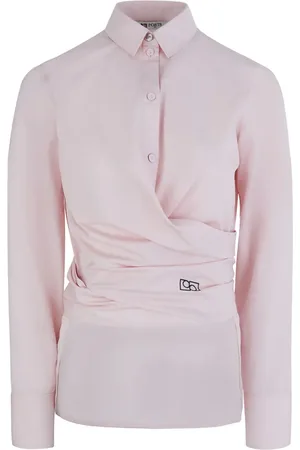 PORTS 1961 Wrap cotton shirt