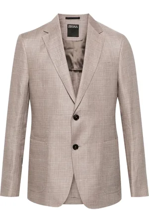 Ermenegildo Zegna Notched-lapels single-breasted blazer