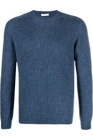 Boglioli Knitted crew-neck jumper