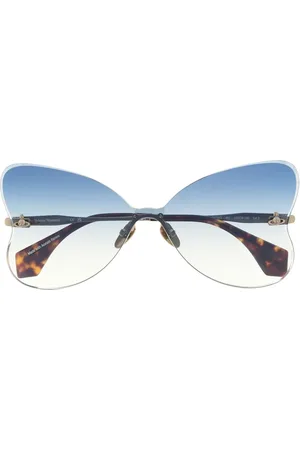 Vivienne Westwood Butterfly-frame gradient sunglasses
