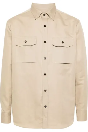 BRIONI Classic-collar long-sleeve shirt