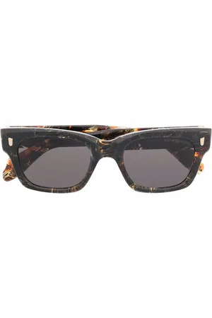 CUTLER & GROSS Tortoise square sunglasses