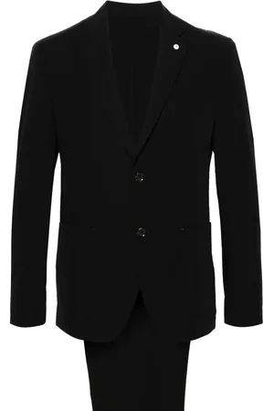 LUIGI BIANCHI MANTOVA Single-breasted stretch suit