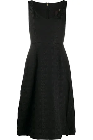 Comme des Garçons Monogram A-line midi dress