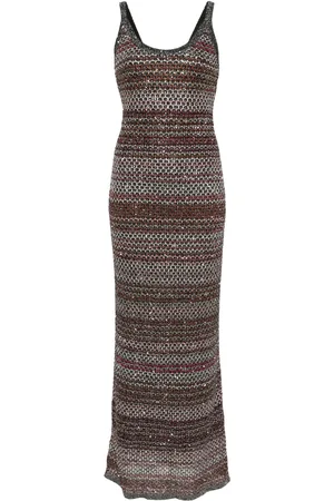 Missoni Zigzag knit long dress