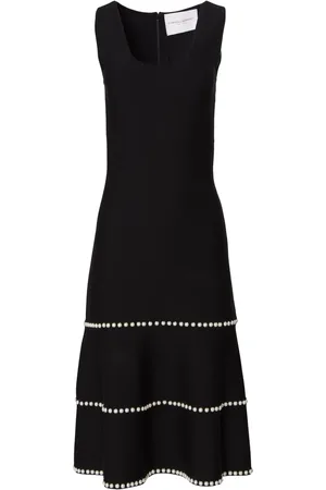 Carolina Herrera Scoop-neck midi dress
