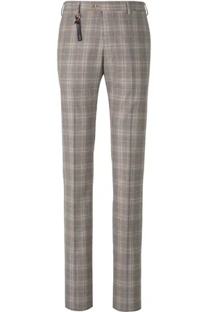 MARCO PESCAROLO Checked tailored trousers