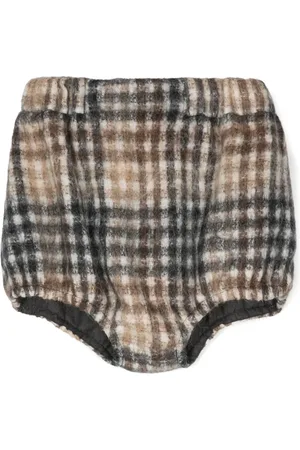 DOUUOD KIDS Checkered shorts