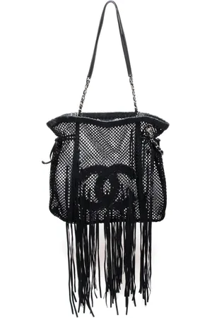 CHANEL 2009-2010 CC mesh handbag