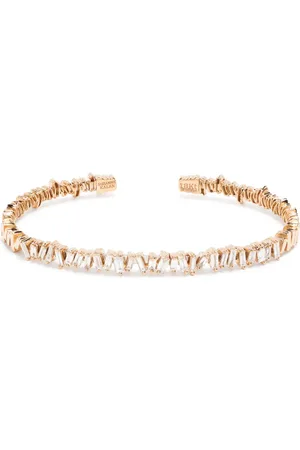 Suzanne Kalan 18kt rose Fireworks diamond bangle