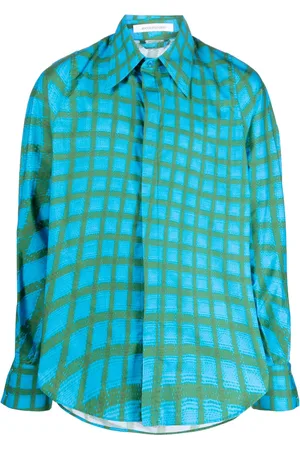 Bianca Saunders Abstract-print cotton shirt