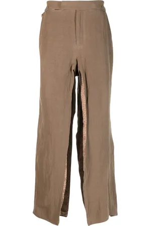 Vivienne Westwood Side-slits flared trousers