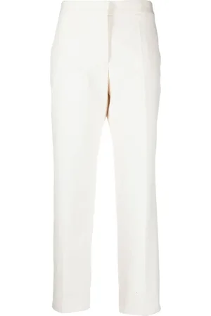 Jil Sander Cotton cropped trousers