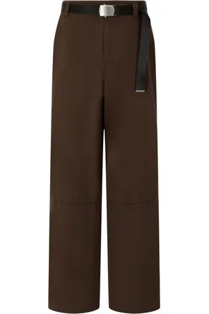 Studio Tomboy Belted wool trousers