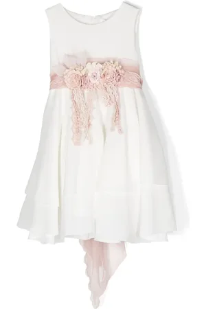 Mimilù Floral-detail sleeveless dress