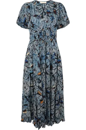 ULLA JOHNSON Thelma floral-print midi dress