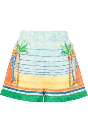 Casablanca Day of Victory linen shorts