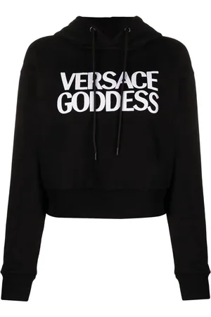VERSACE Goddess logo hoodie