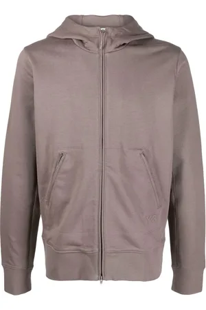 Y-3 Zip-up cotton hoodie