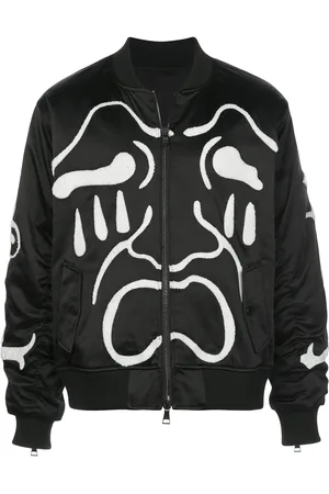 HACULLA Scream embroidered bomber jacket