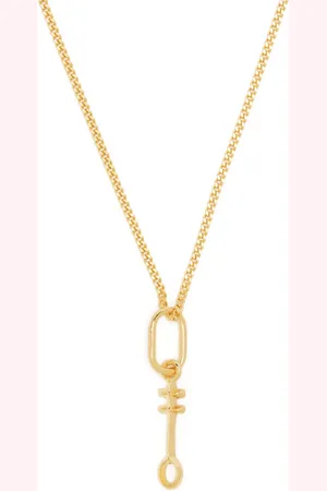 CAPSULE ELEVEN Nefer charm-detail necklace