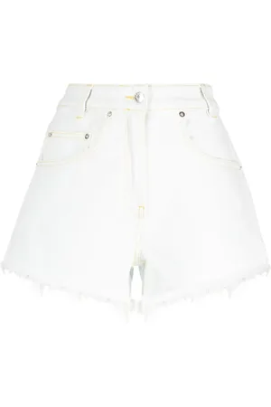 IRO High-waisted denim shorts