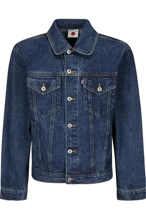 ICECREAM Running Dog-print denim jacket