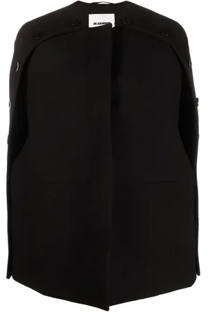 Jil Sander Buttoned slit-sleeves coat