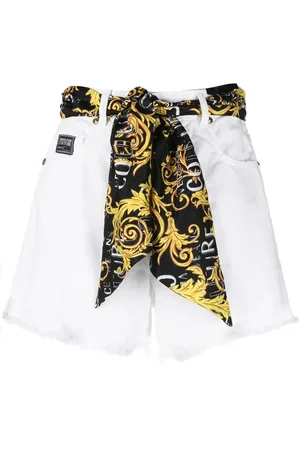 VERSACE Tie-waist short shorts