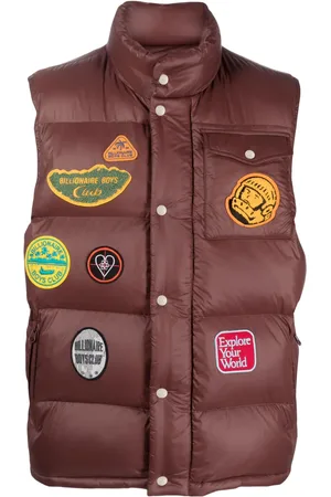 Billionaire Boys Club Logo-patches padded gilet