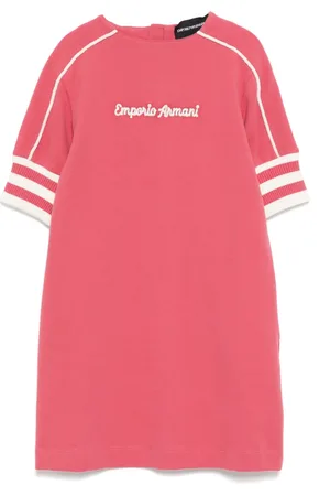 Emporio Armani Logo-embroidered dress