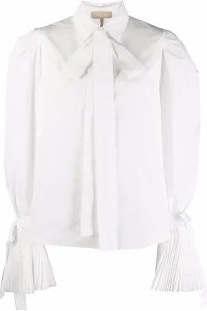Elie saab Taffeta flared-cuff shirt