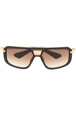 DITA EYEWEAR Two-tone square-frame sunglasses