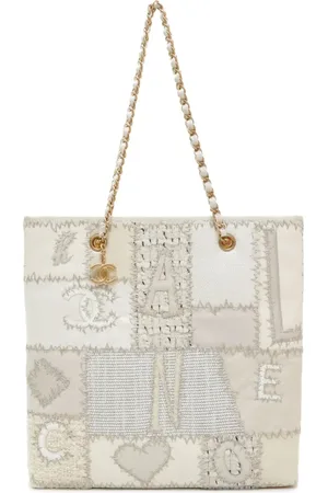 CHANEL 2017 patchwork tote bag