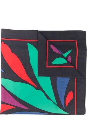 Saint Laurent 1990s geometric print scarf