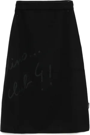 AGNÈS B. Jacquard knitted skirt