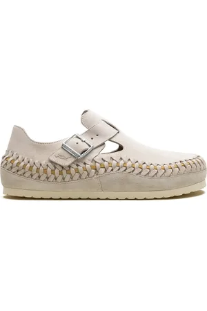Birkenstock X Kith London Braided "Birch" clogs