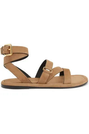 Giuseppe Zanotti Aymon wraparound suede sandals