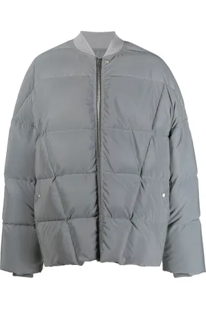 Rick Owens Collarless padded jacket