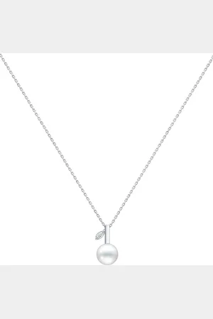 Tasaki 18kt white gold Kugel diamond necklace