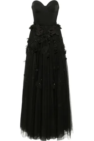 Viktor & Rolf Floral-appliqué dress